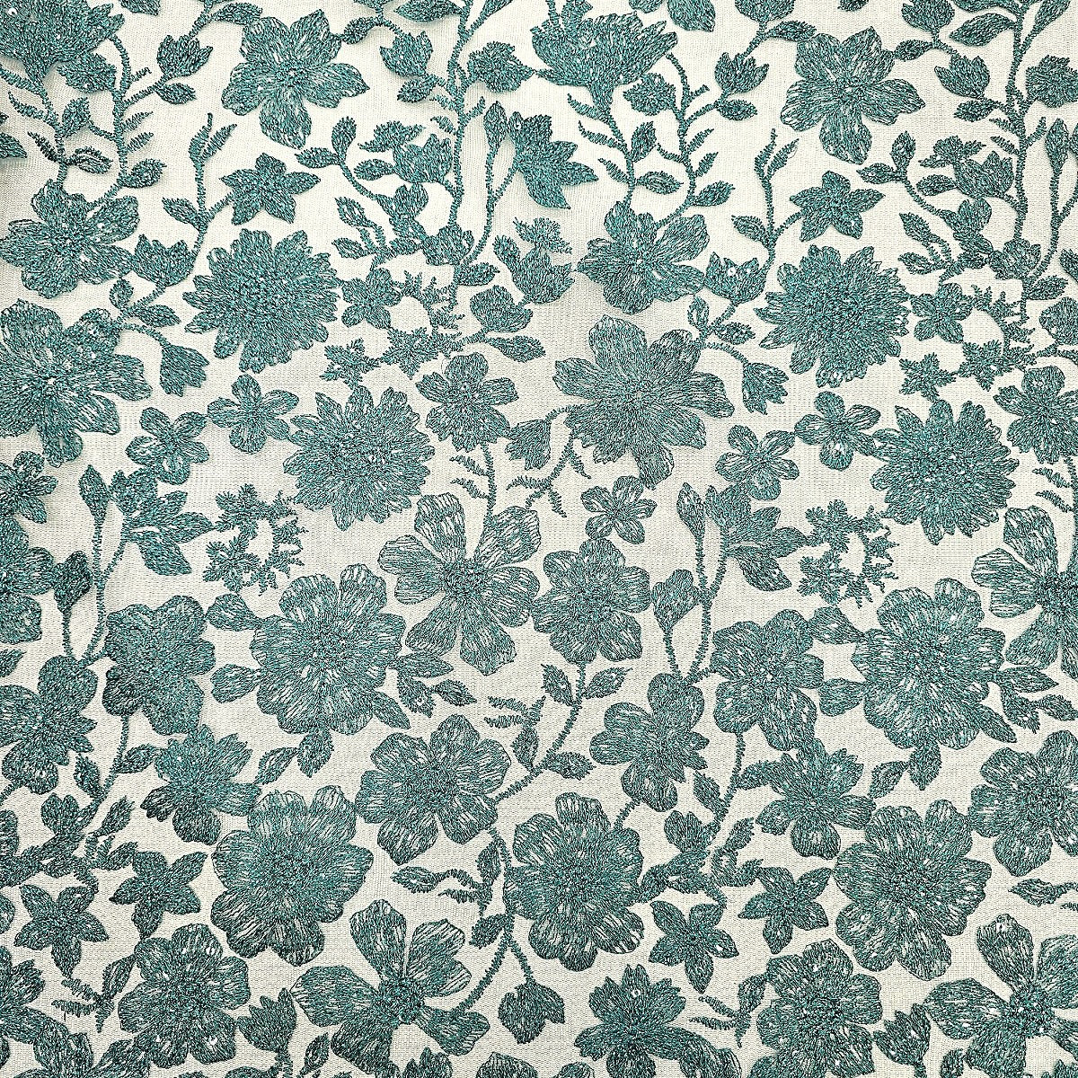Floral Net Fabric