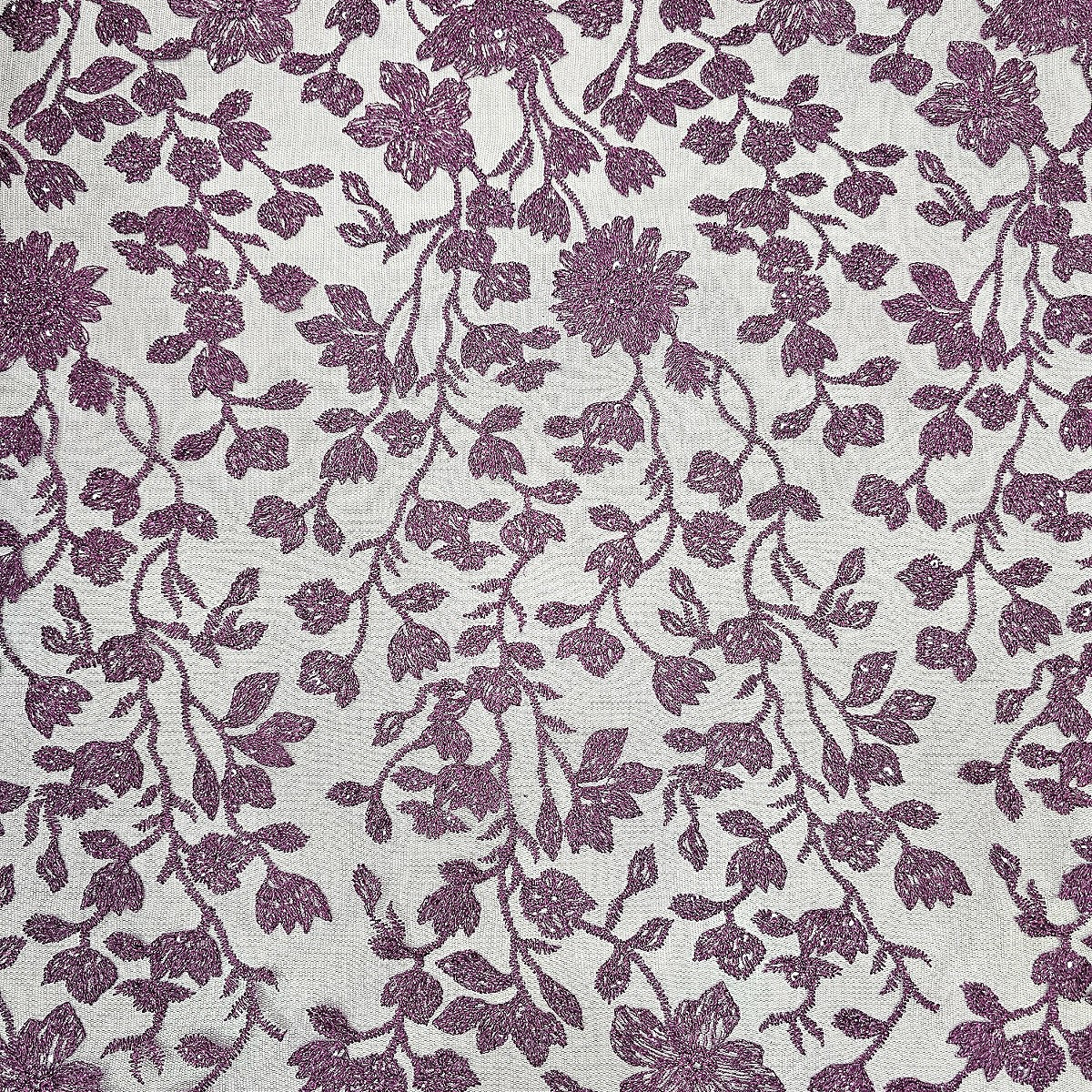 Floral Net Fabric