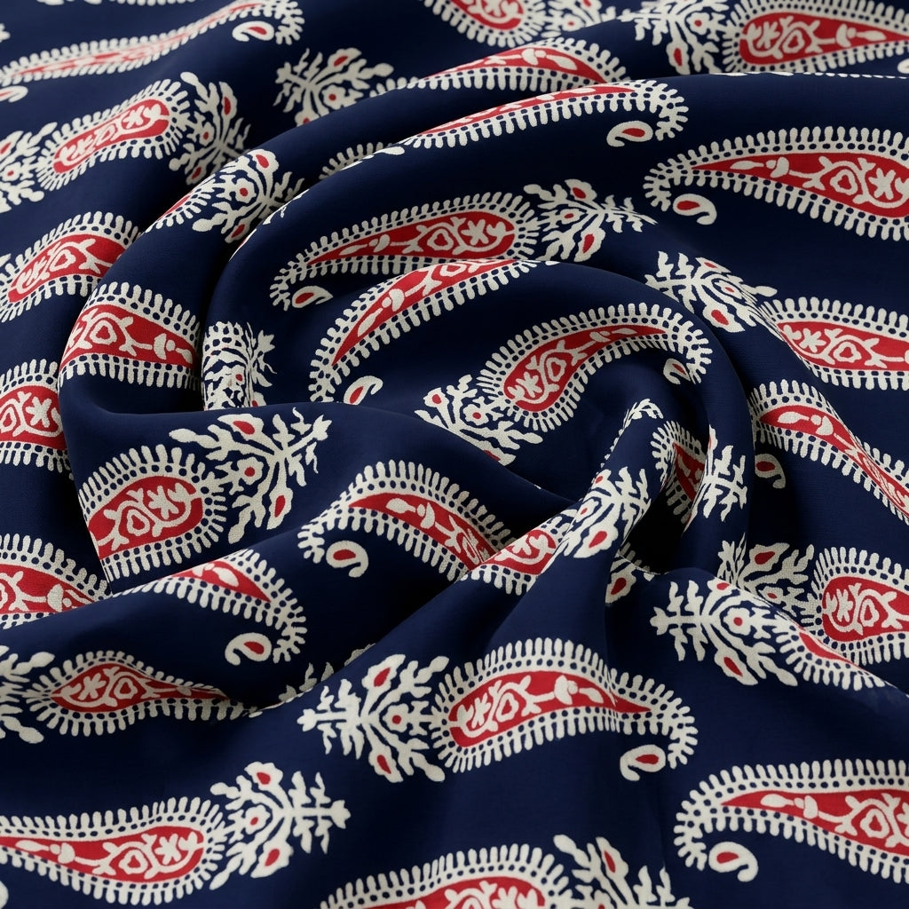 Paisley Cotton Fabric