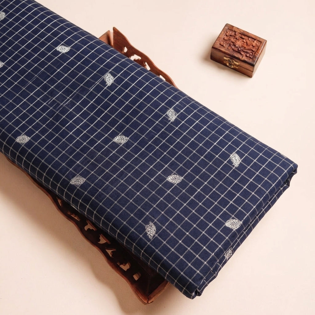 Zari Semi Banaras Fabric