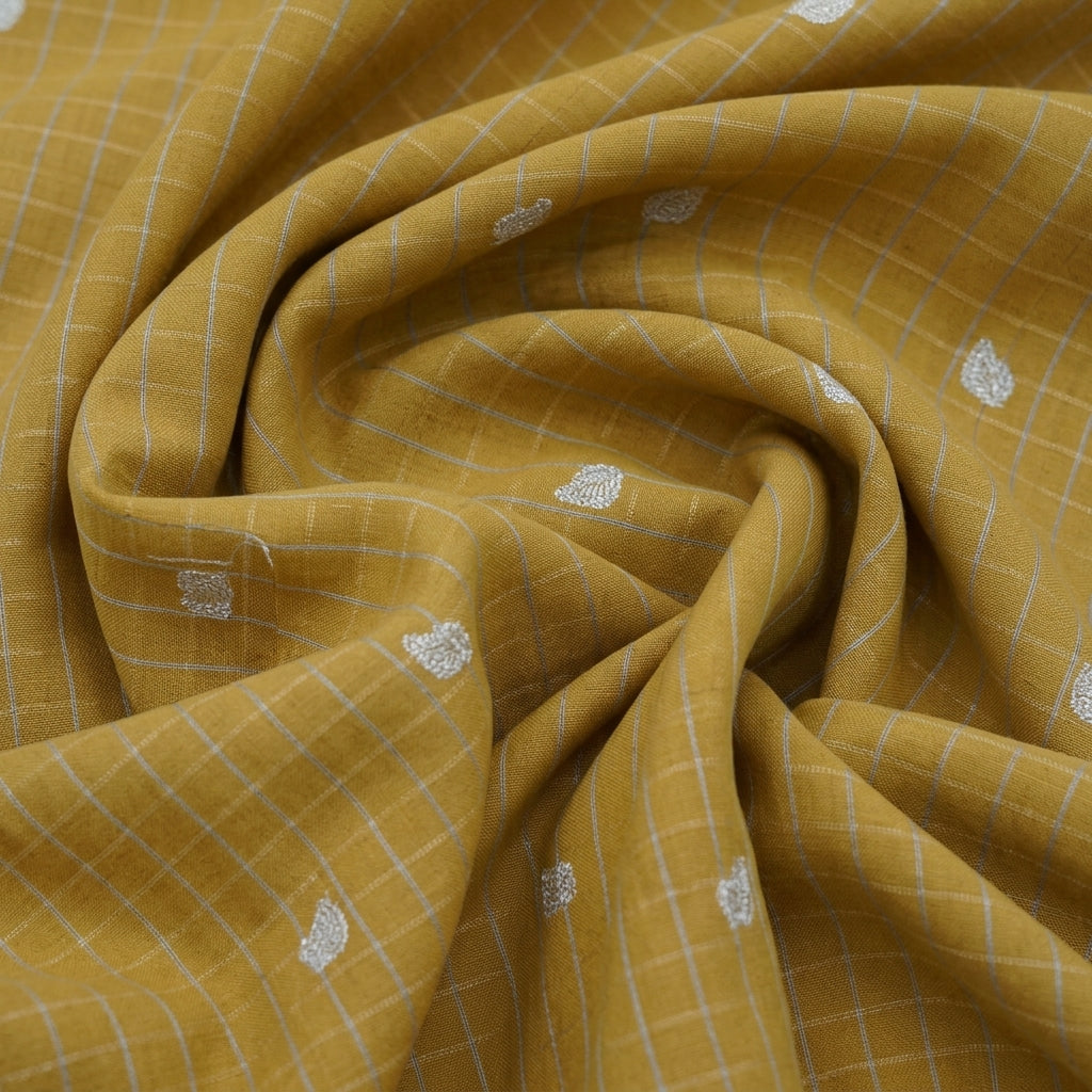 Zari Semi Banaras Fabric