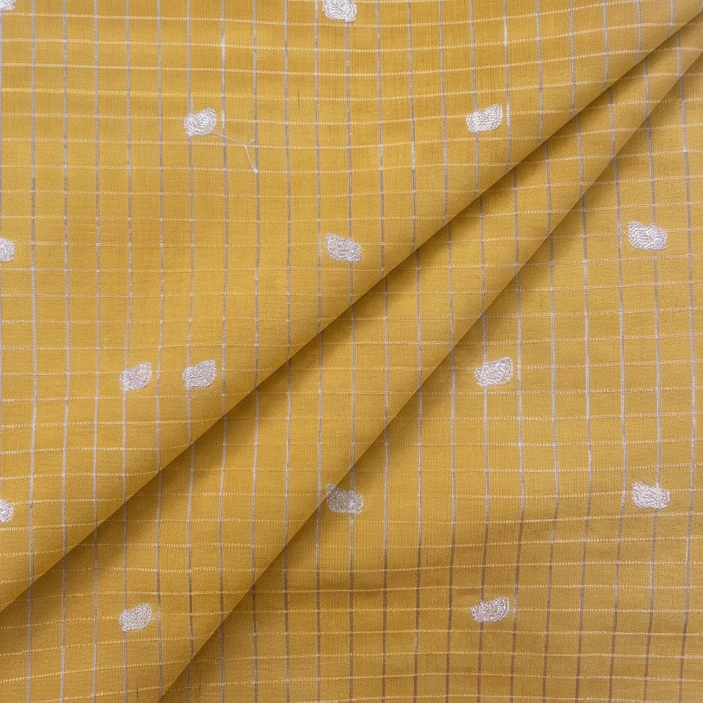Zari Semi Banaras Fabric