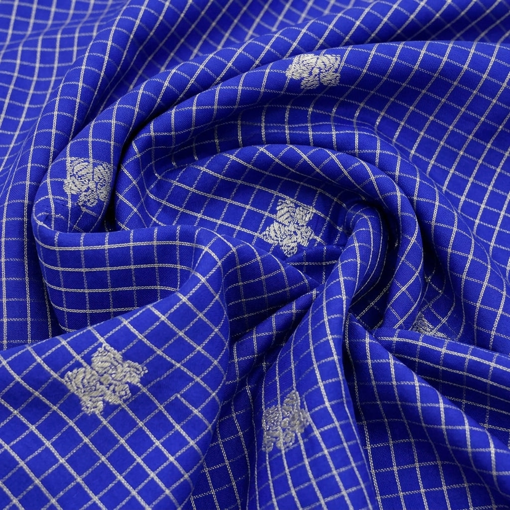 Zari Semi Banaras Fabric