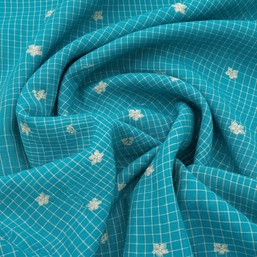 Zari Semi Banaras Fabric