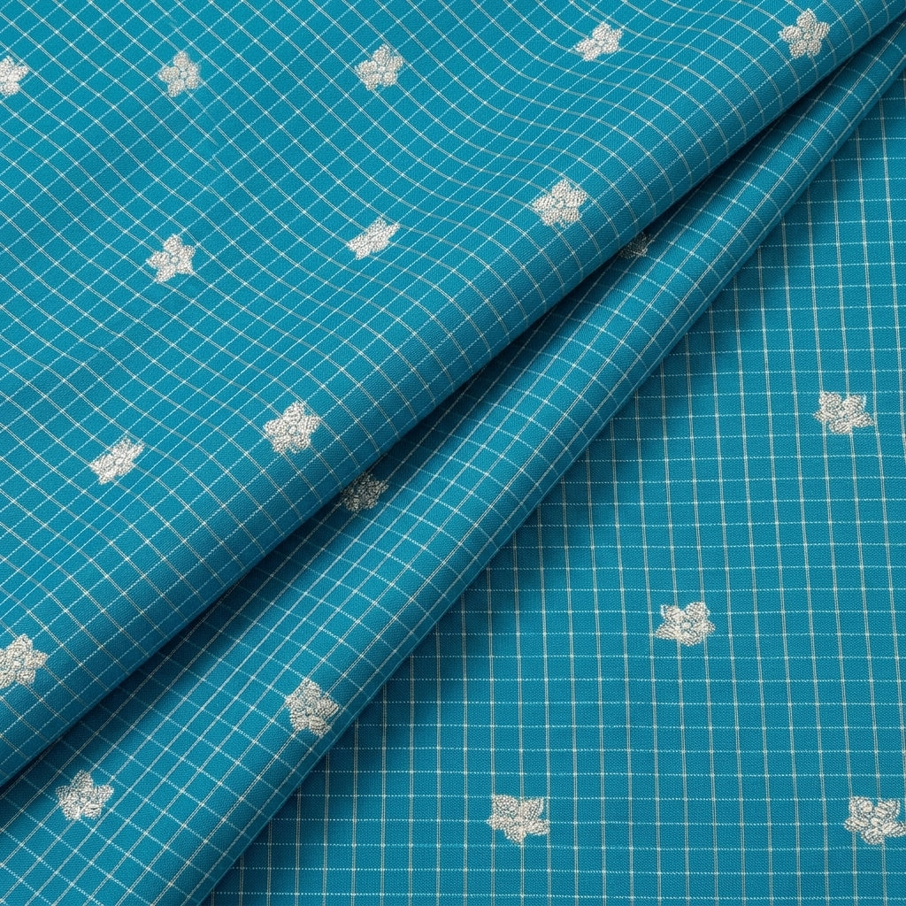 Zari Semi Banaras Fabric