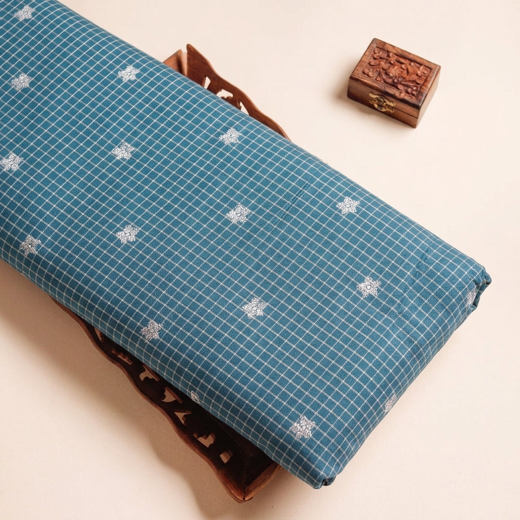 Zari Semi Banaras Fabric