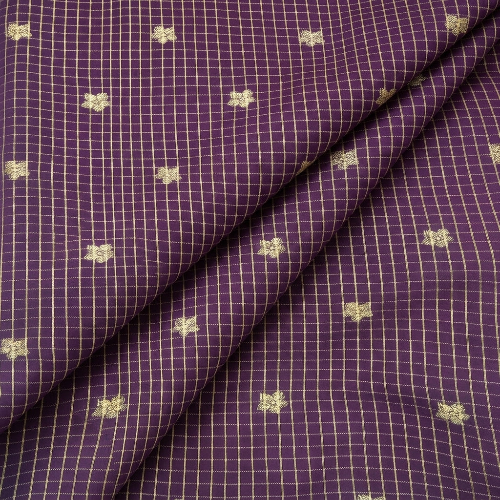 Zari Semi Banaras Fabric