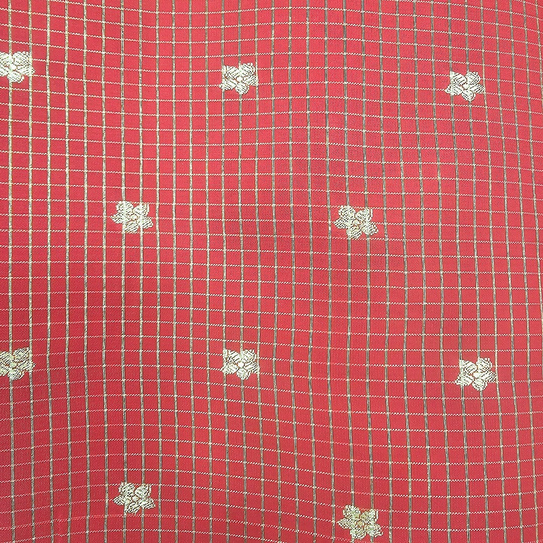 Zari Semi Banaras Fabric