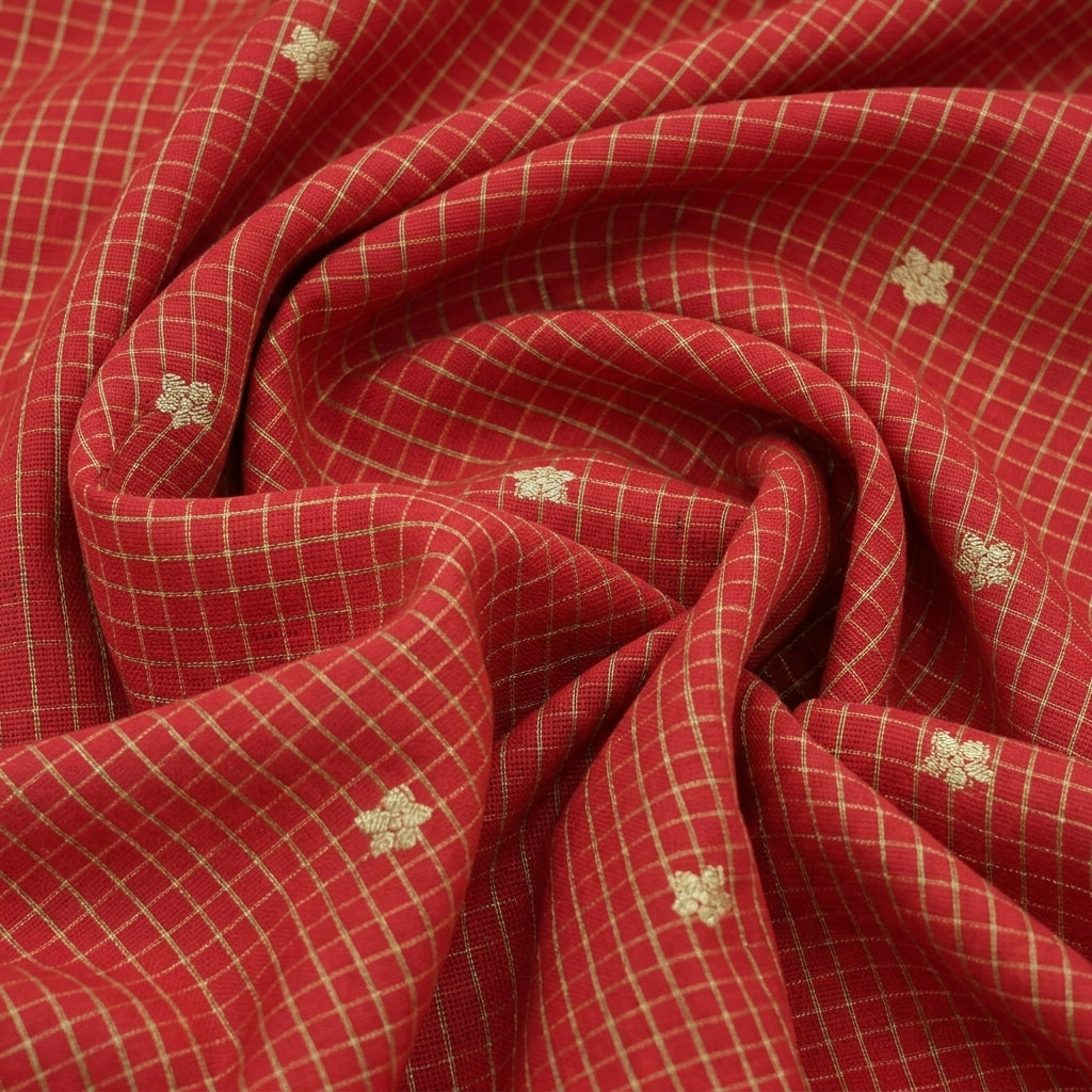 Zari Semi Banaras Fabric