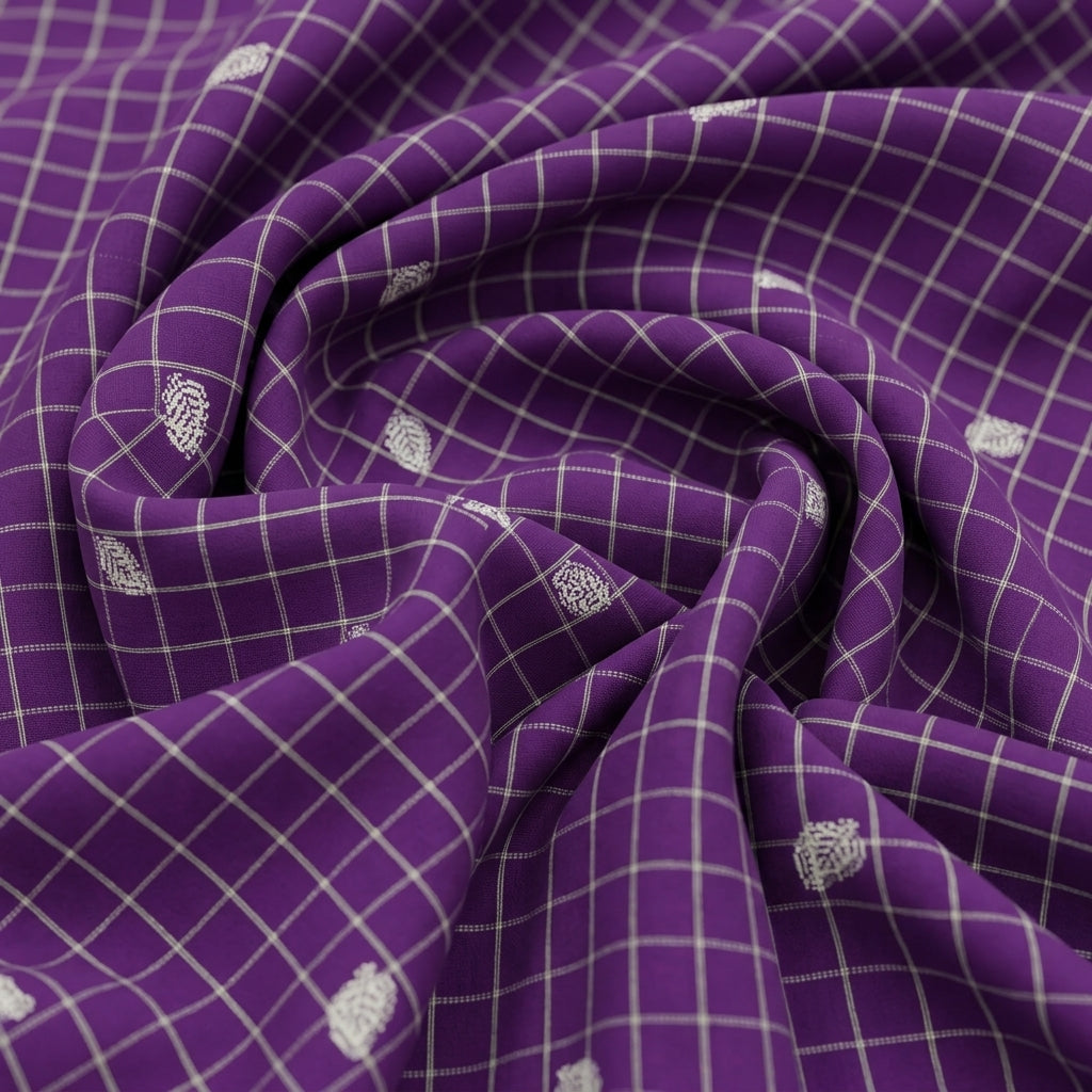 Zari Semi Banaras Fabric