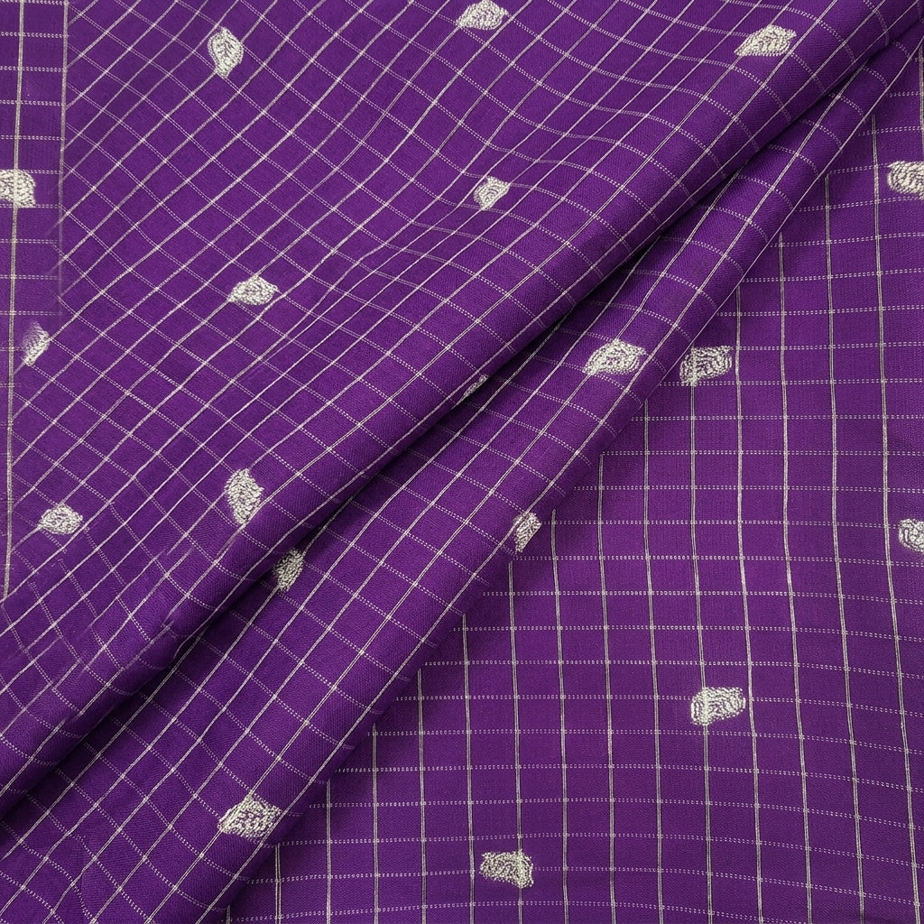 Zari Semi Banaras Fabric