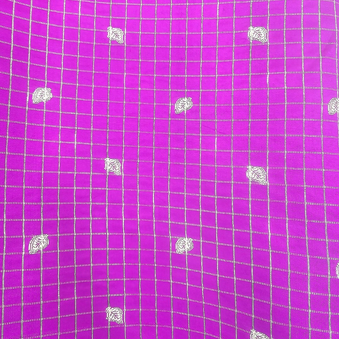 Zari Semi Banaras Fabric