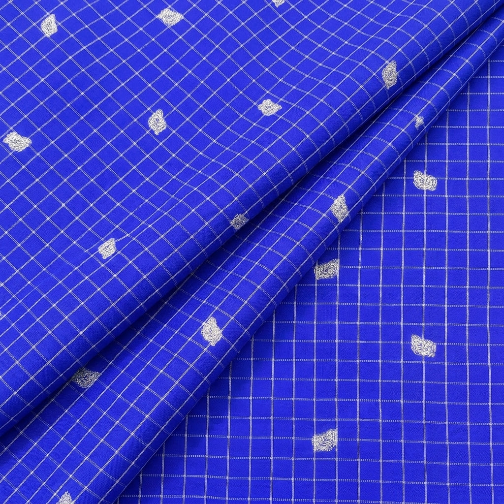 Zari Semi Banaras Fabric