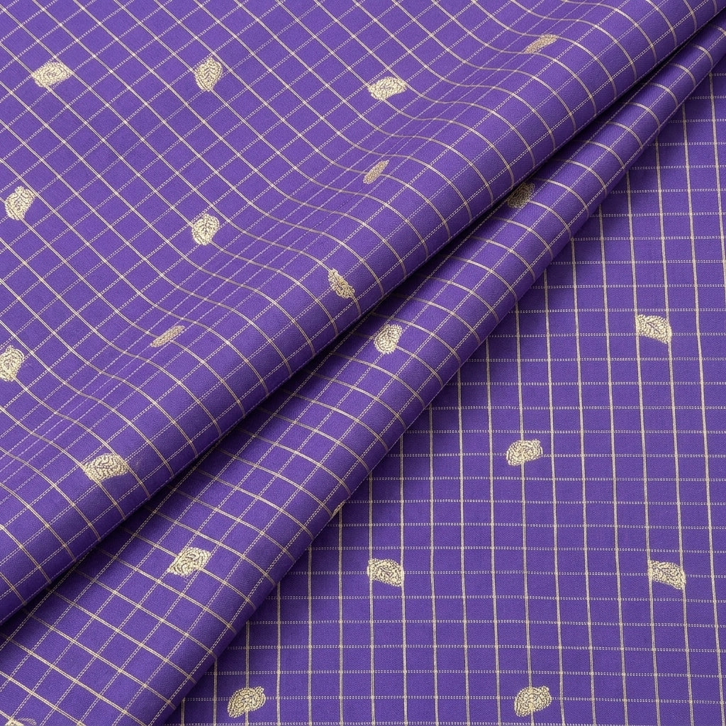 Zari Semi Banaras Fabric