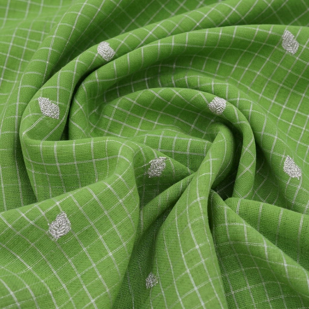 Zari Semi Banaras Fabric