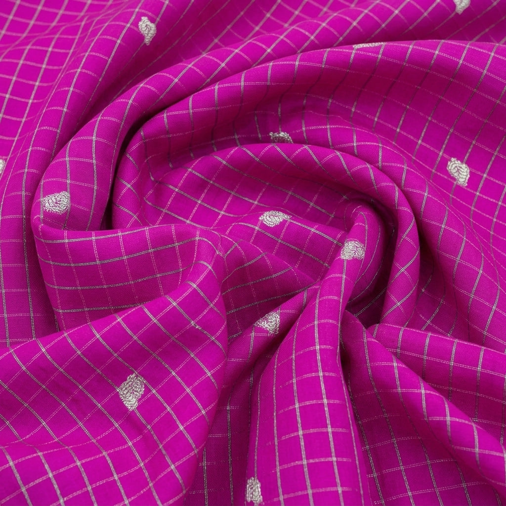 Zari Semi Banaras Fabric