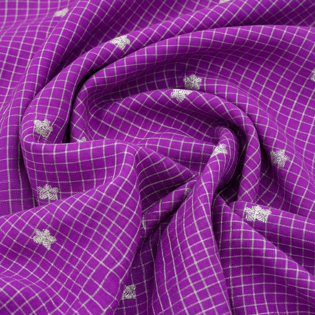 Zari Semi Banaras Fabric