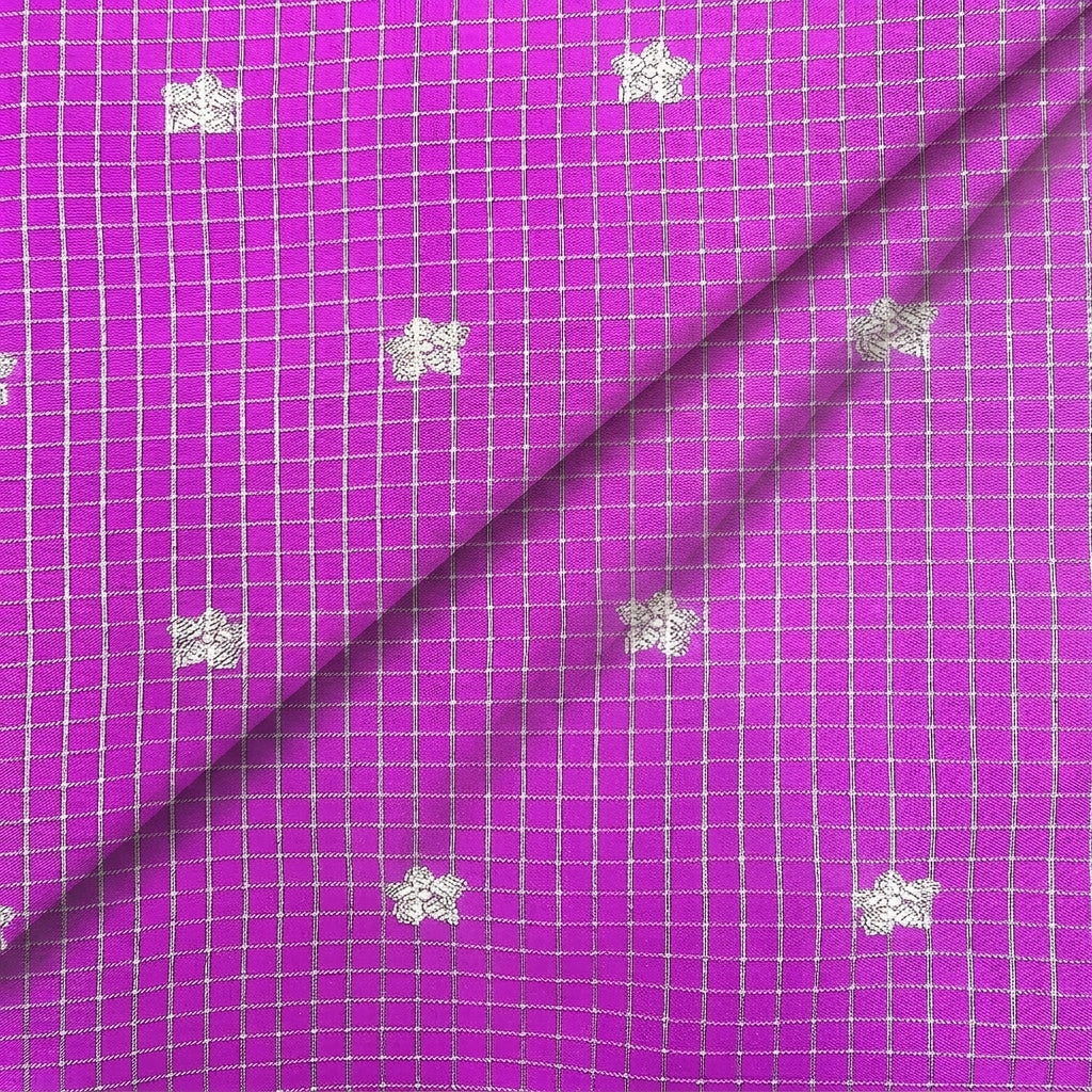 Zari Semi Banaras Fabric