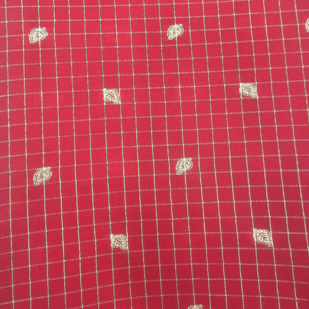 Zari Semi Banaras Fabric