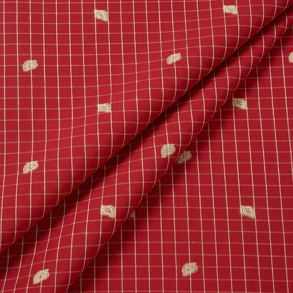 Zari Semi Banaras Fabric