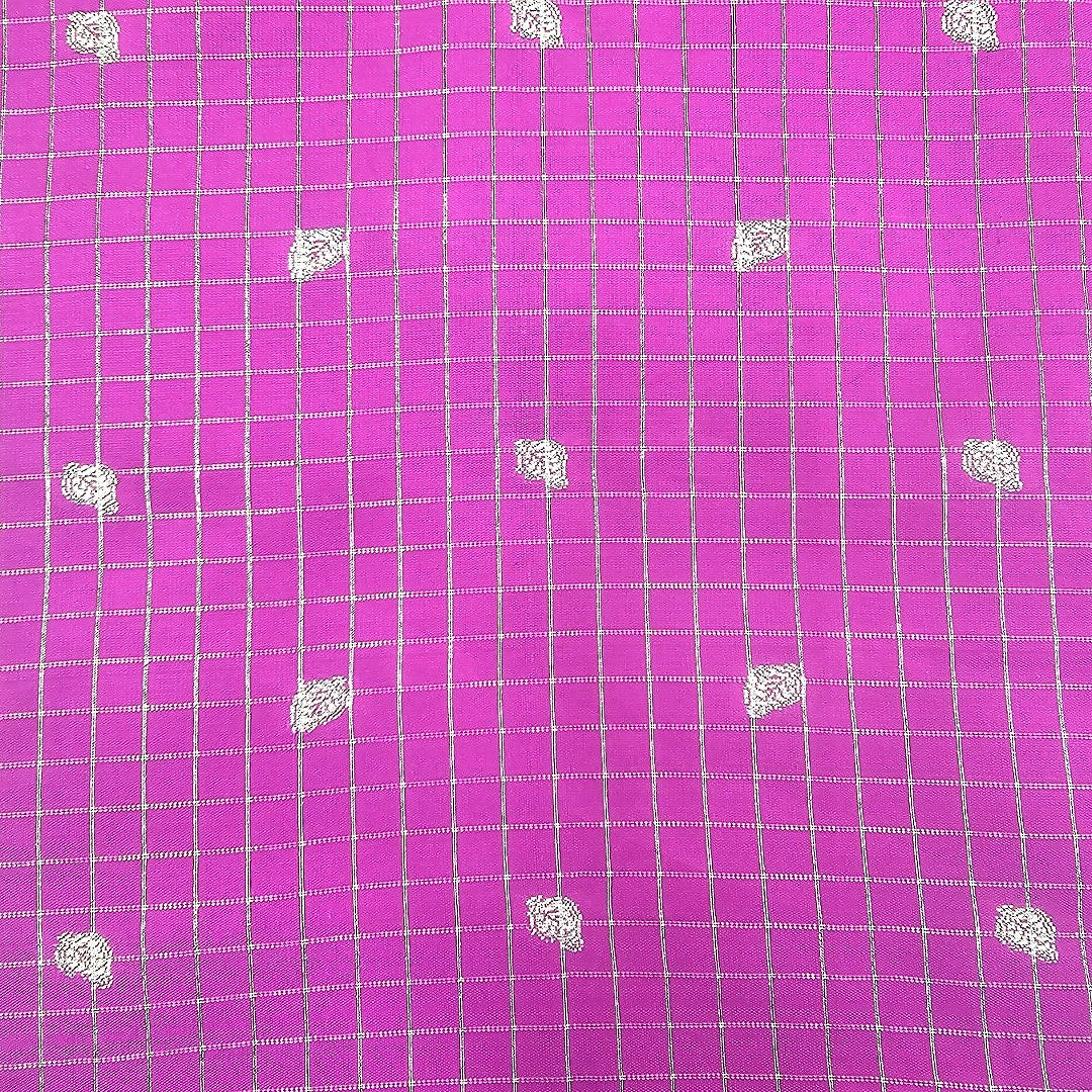 Zari Semi Banaras Fabric