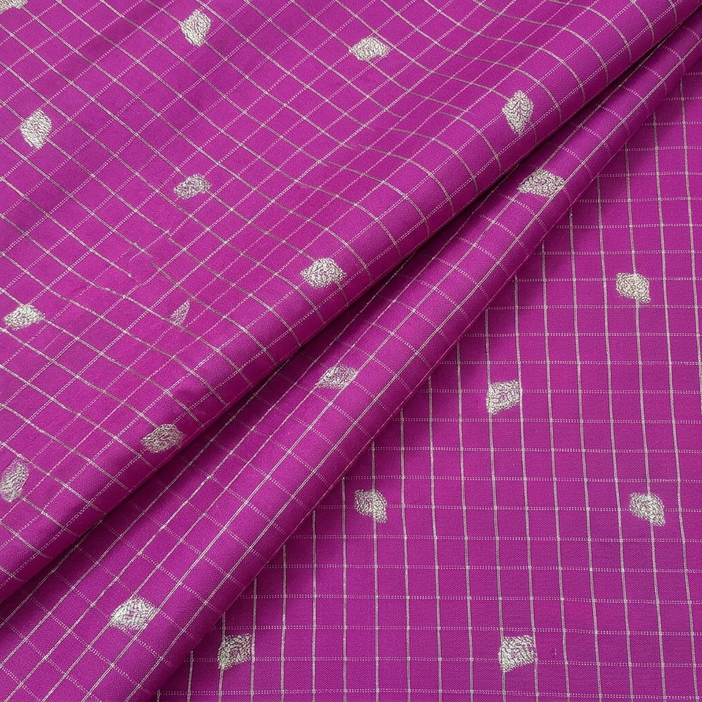 Zari Semi Banaras Fabric