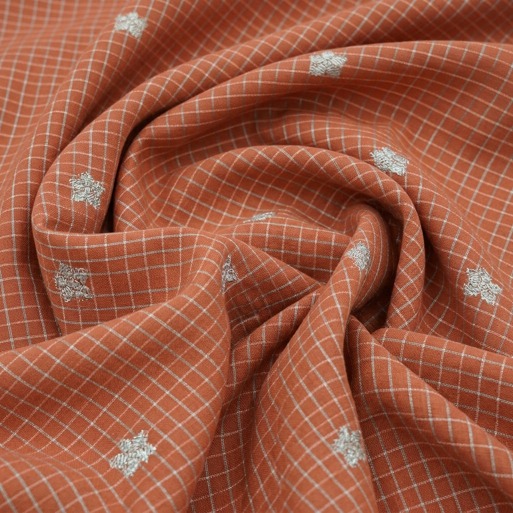 Zari Semi Banaras Fabric