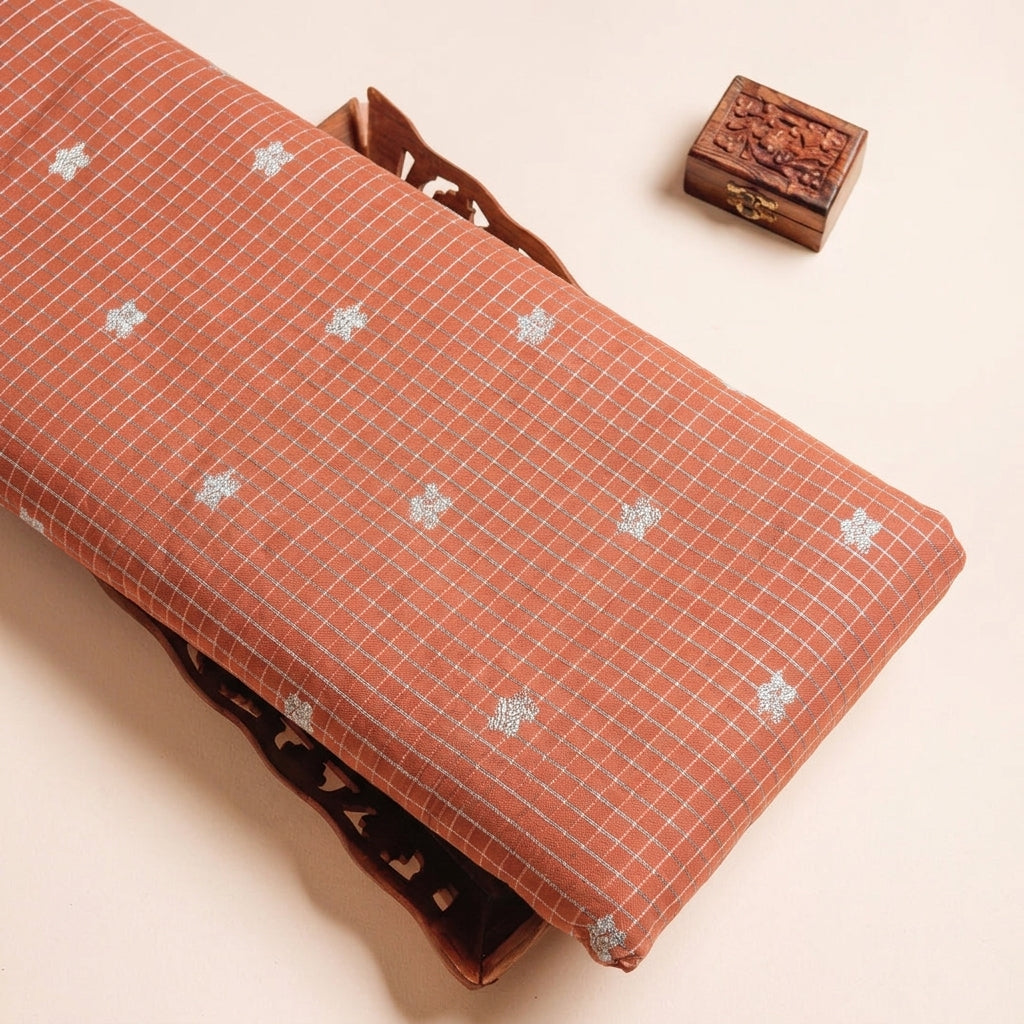 Zari Semi Banaras Fabric