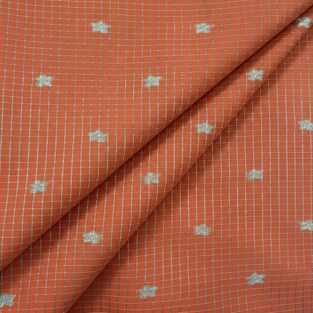 Zari Semi Banaras Fabric