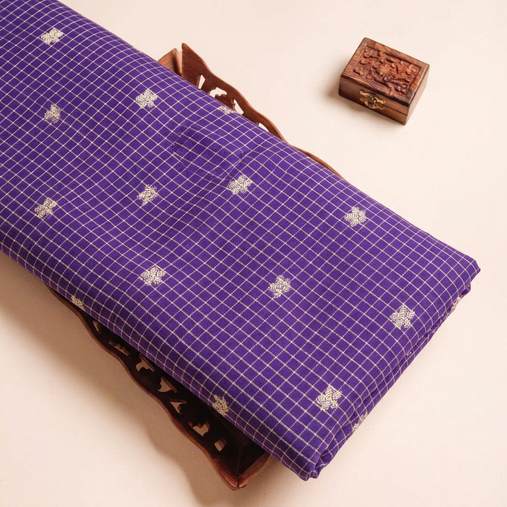 Zari Semi Banaras Fabric