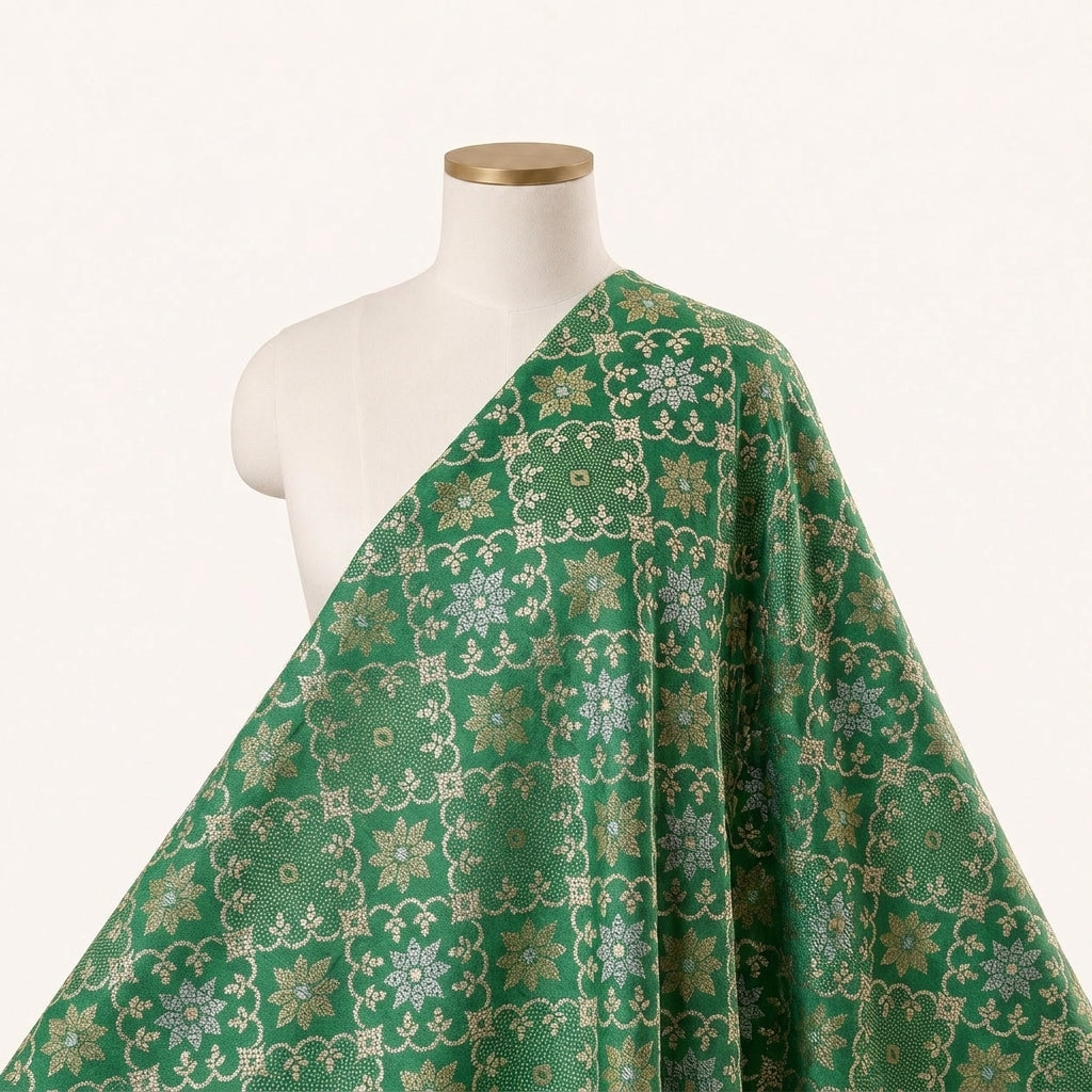 Baroque Semi Banaras Fabric