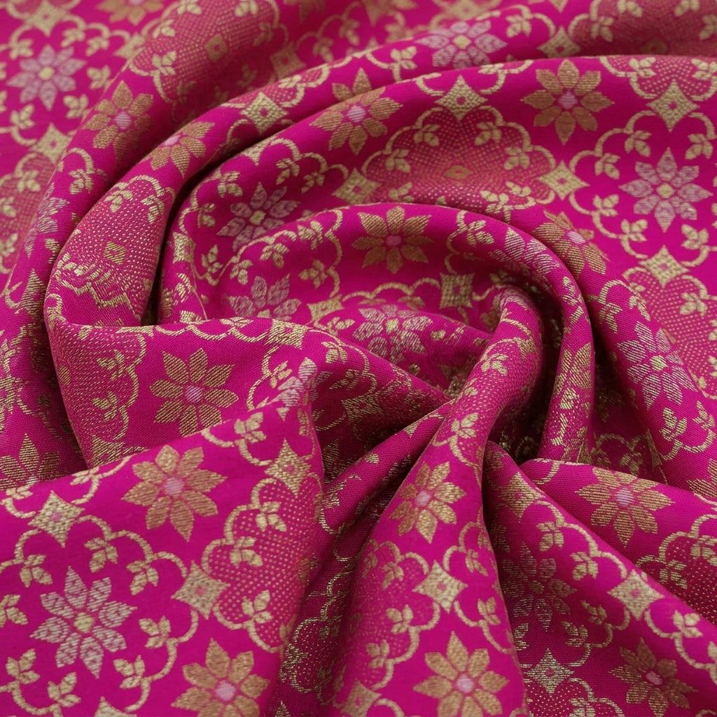 Baroque Semi Banaras Fabric
