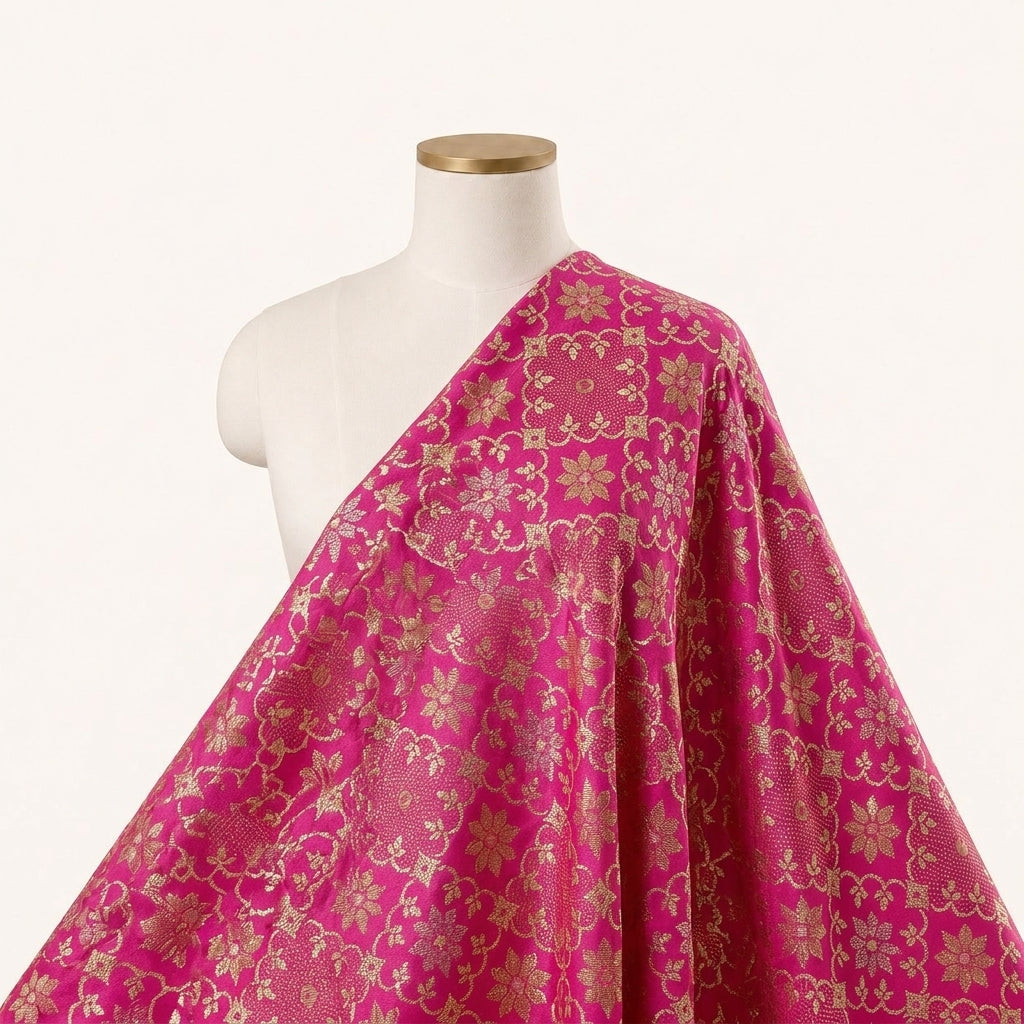 Baroque Semi Banaras Fabric