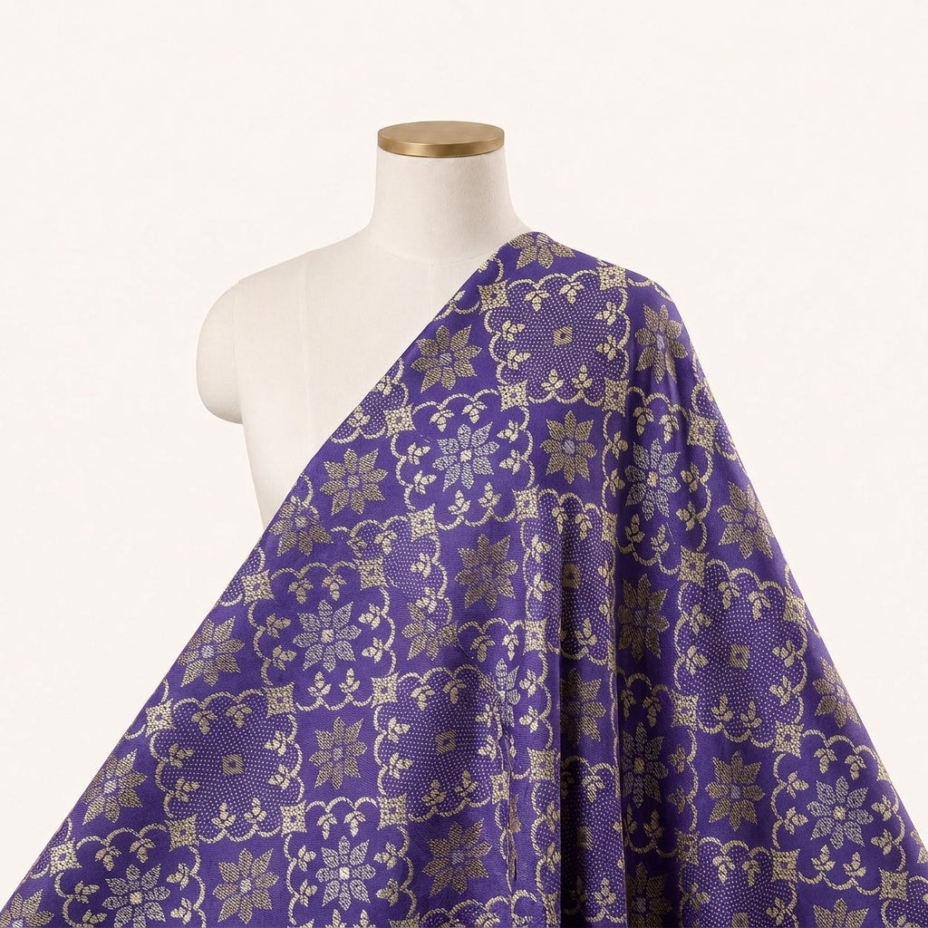 Baroque Semi Banaras Fabric