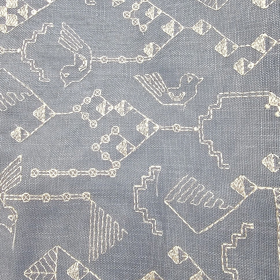 Embroidery Linen Fabric