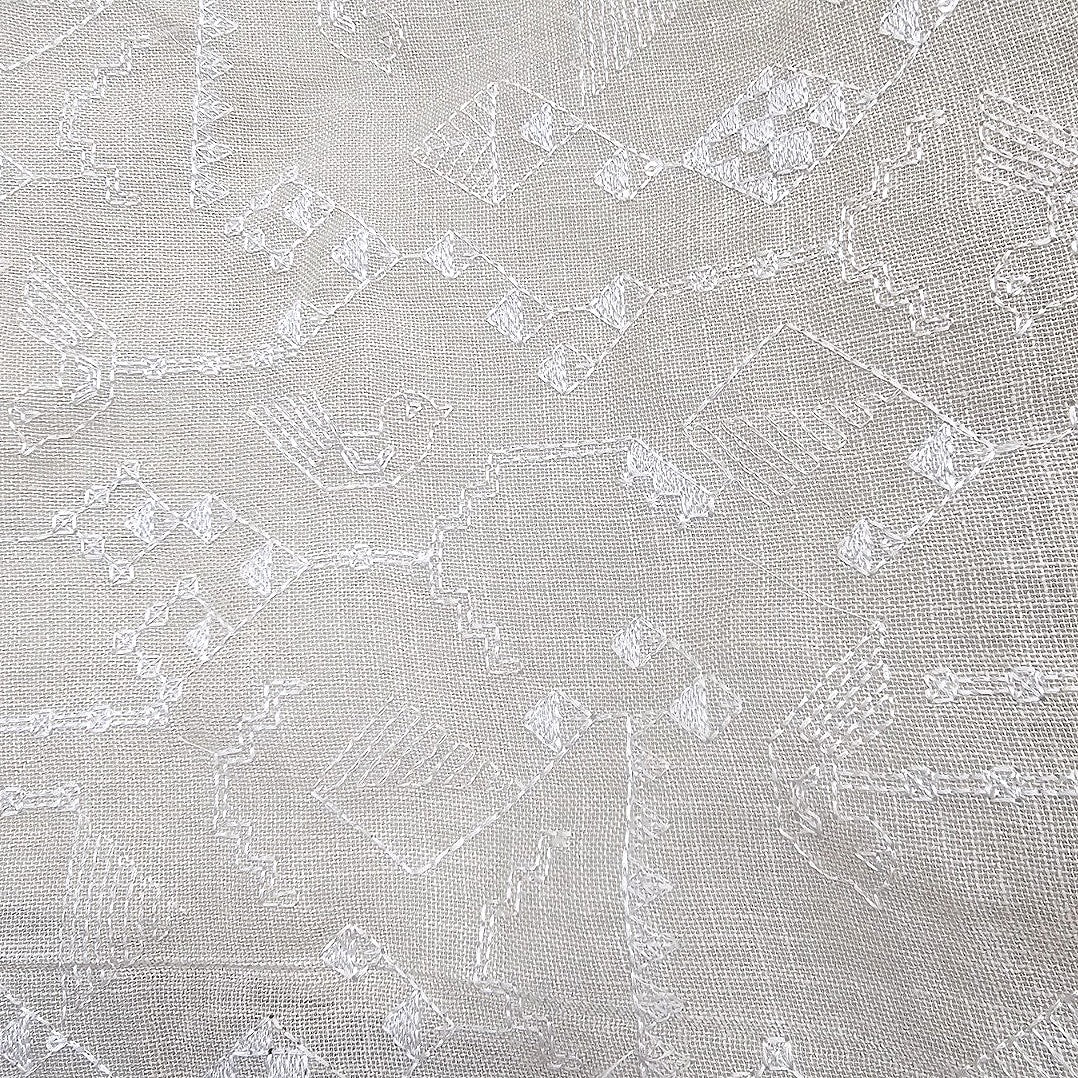Embroidery Linen Fabric