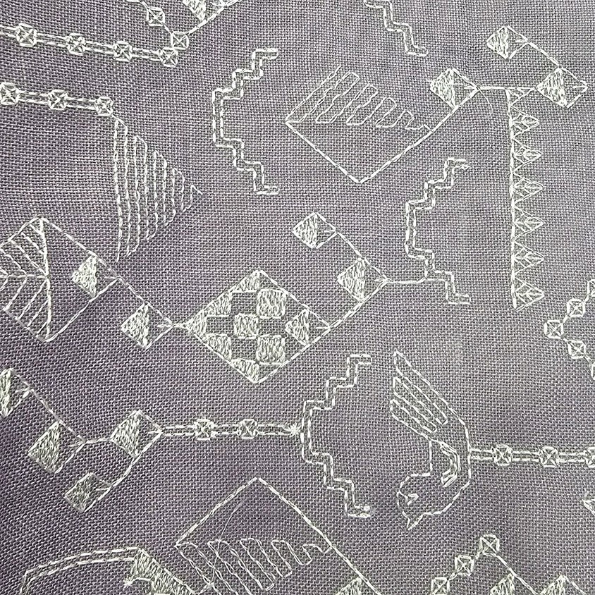 Embroidery Linen Fabric