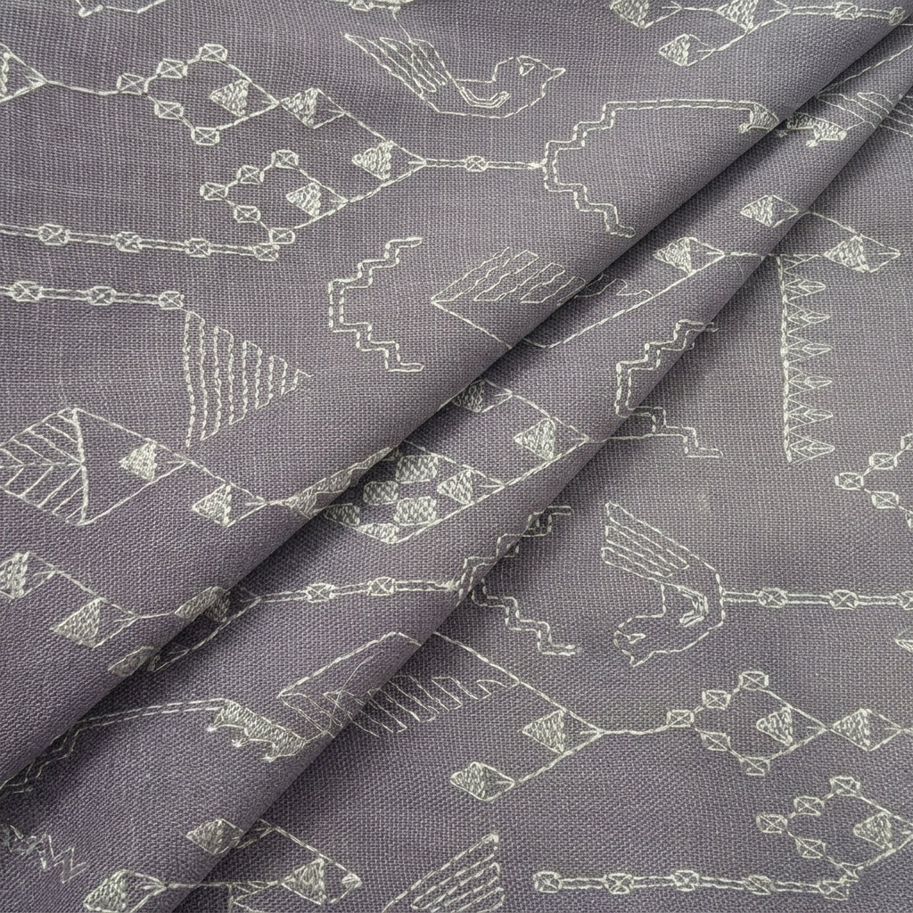 Embroidery Linen Fabric
