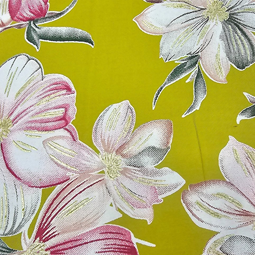 Floral Rayon Fabric