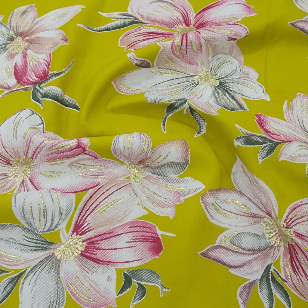 Floral Rayon Fabric