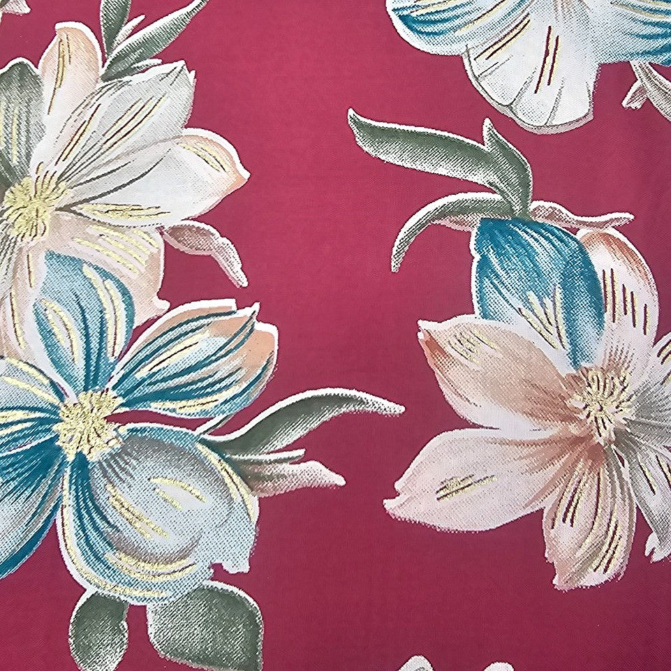 Floral Rayon Fabric