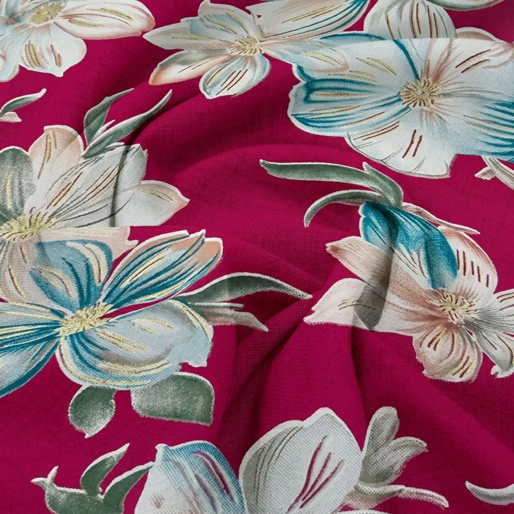 Floral Rayon Fabric
