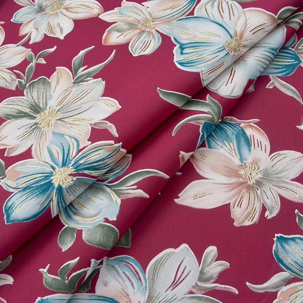 Floral Rayon Fabric