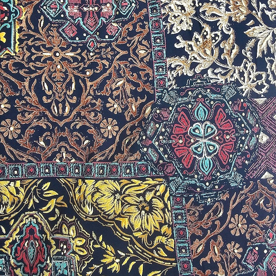 Floral Rayon Fabric