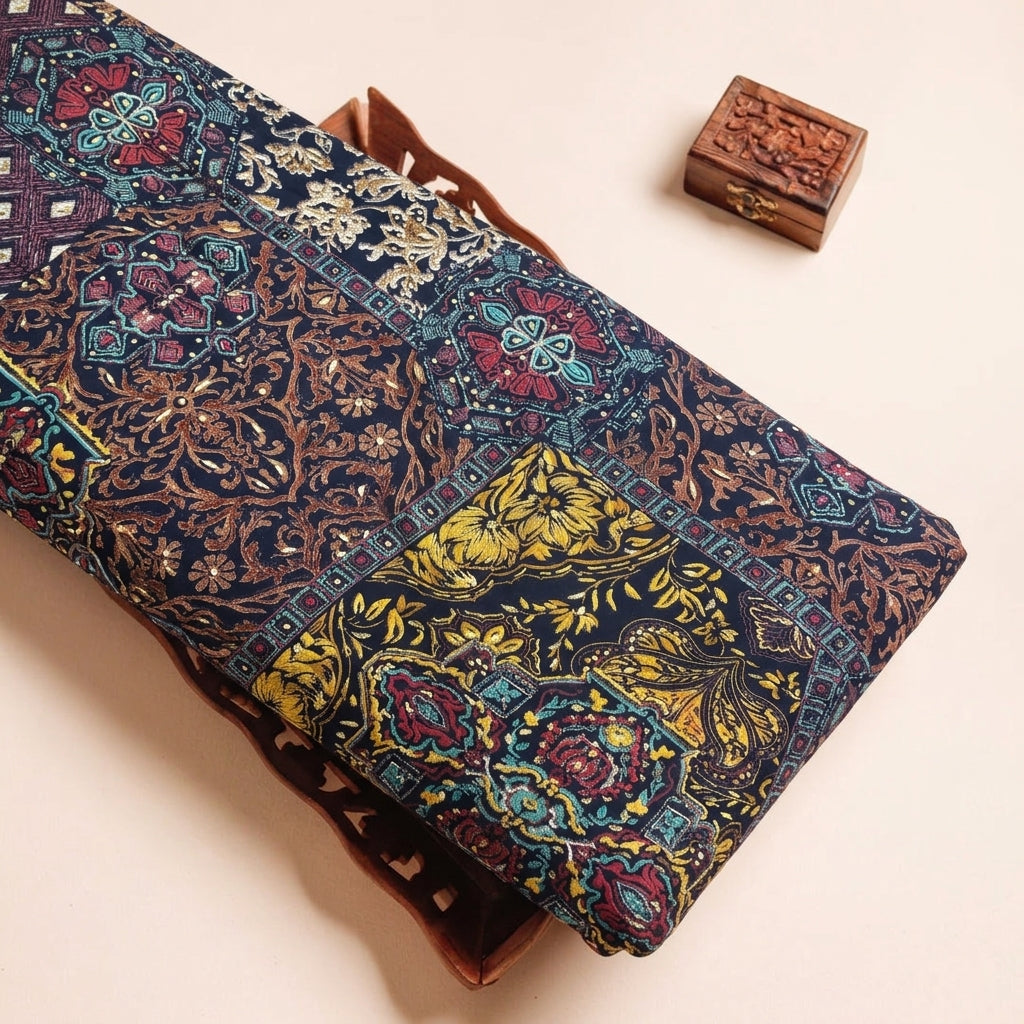 Floral Rayon Fabric