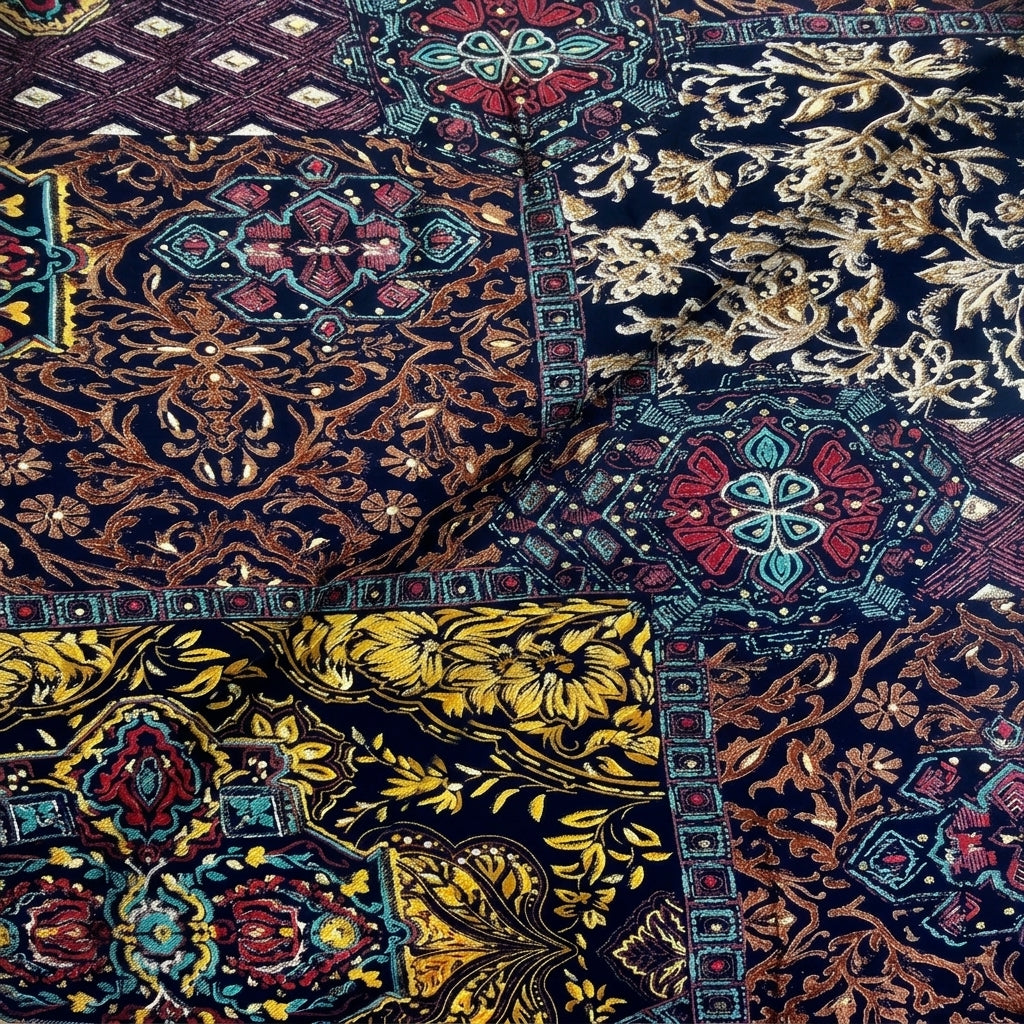 Floral Rayon Fabric