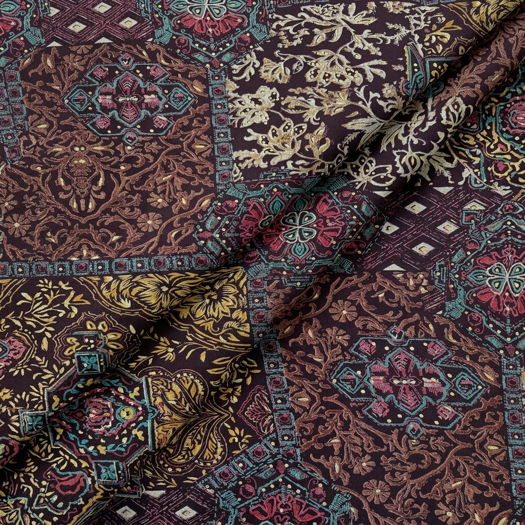 Floral Rayon Fabric