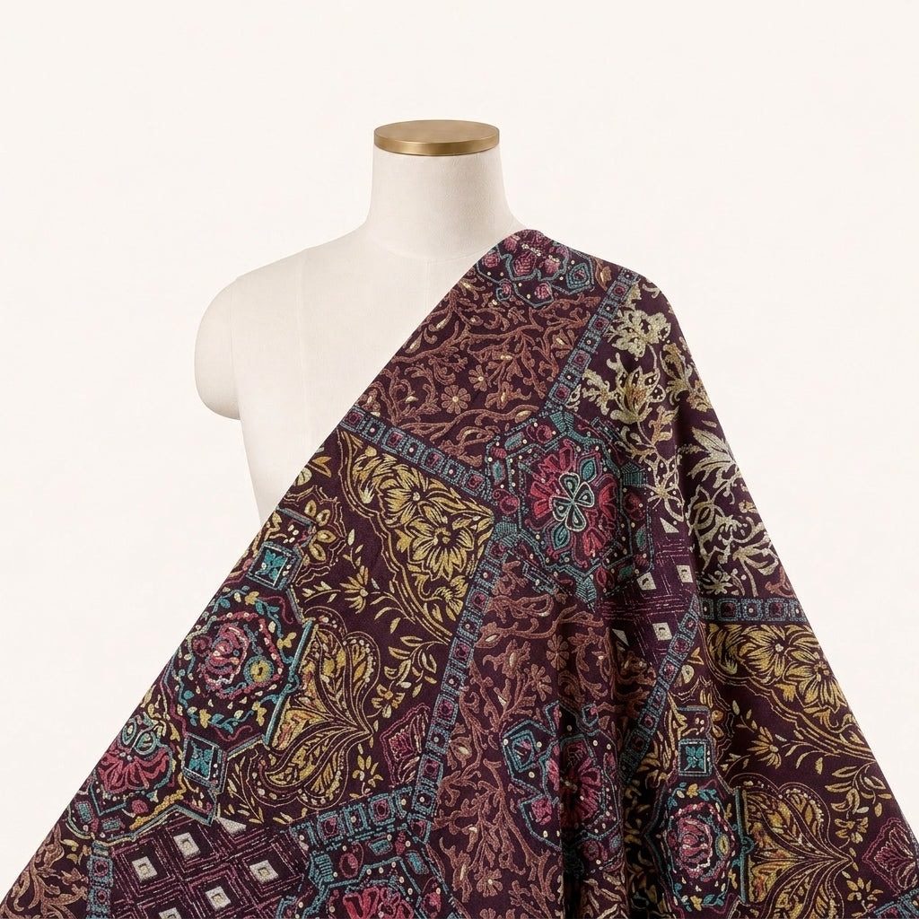 Floral Rayon Fabric