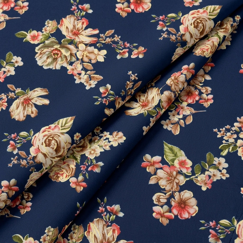 Floral Rayon Fabric