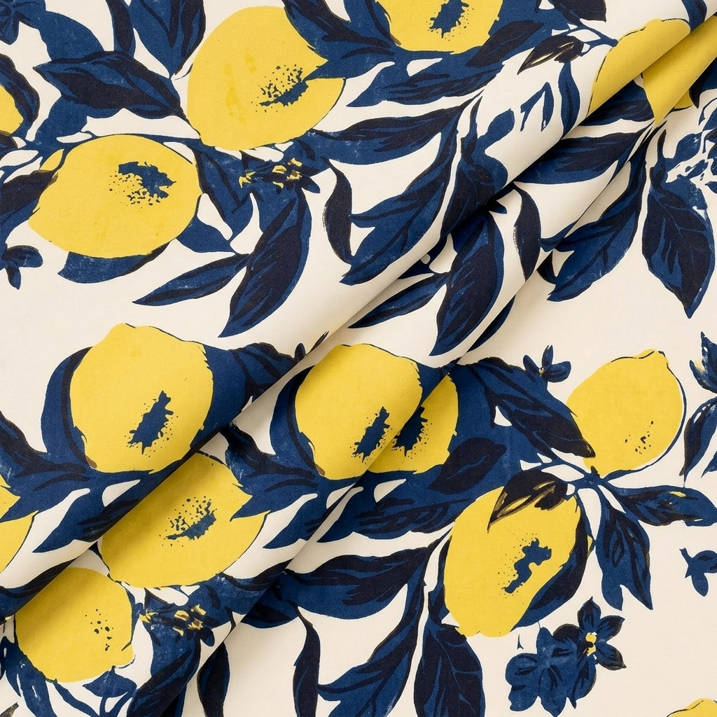 Folded Ajrakh Cream Ajrakh Cotton Fabric